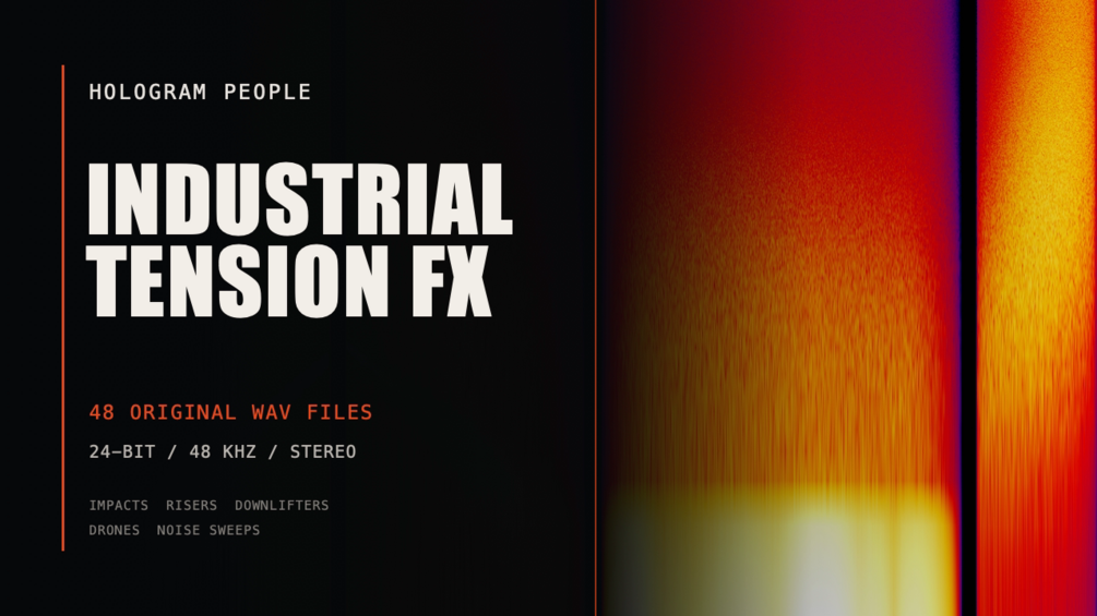 Industrial Tension and Transition FX product artwork