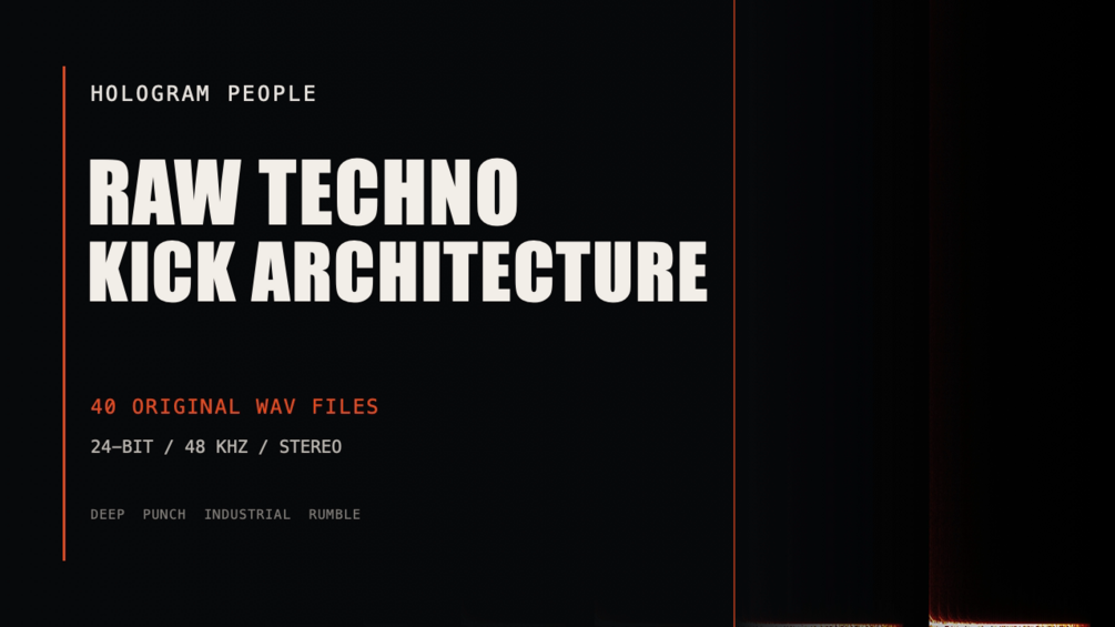 Raw Techno Kick Architecture product artwork