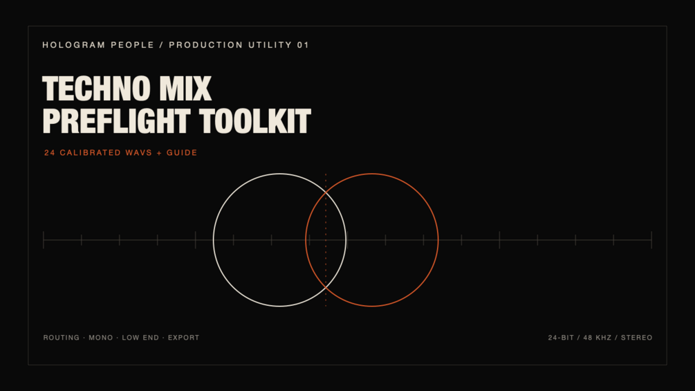 Techno Mix Preflight Toolkit product artwork